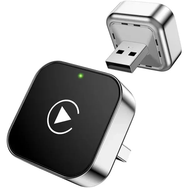 Adaptador CarPlay e Android Auto sem Fio 2 em 1