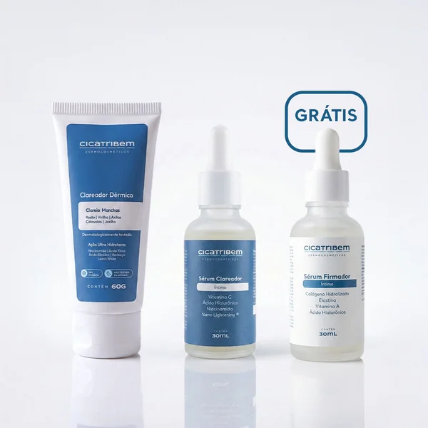 Kit Clareamento Total CicatriBem + Firmador de brinde