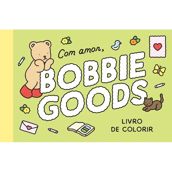 Livro de Colorir Com amor, Bobbie Goods