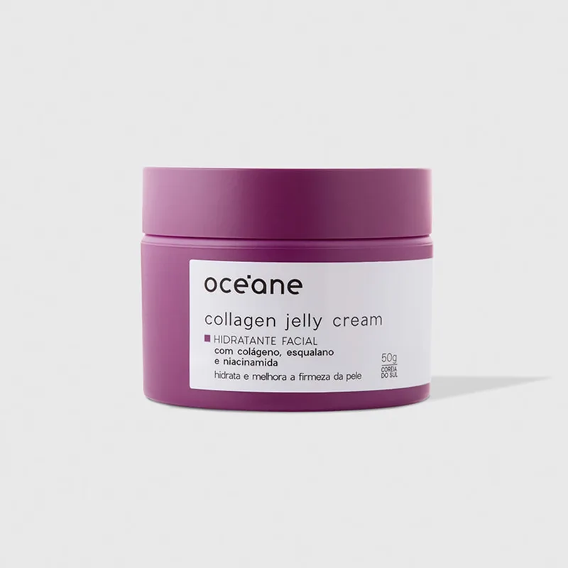 Gel Hidratante Facial com Colágeno Collagen Jelly Cream 50g