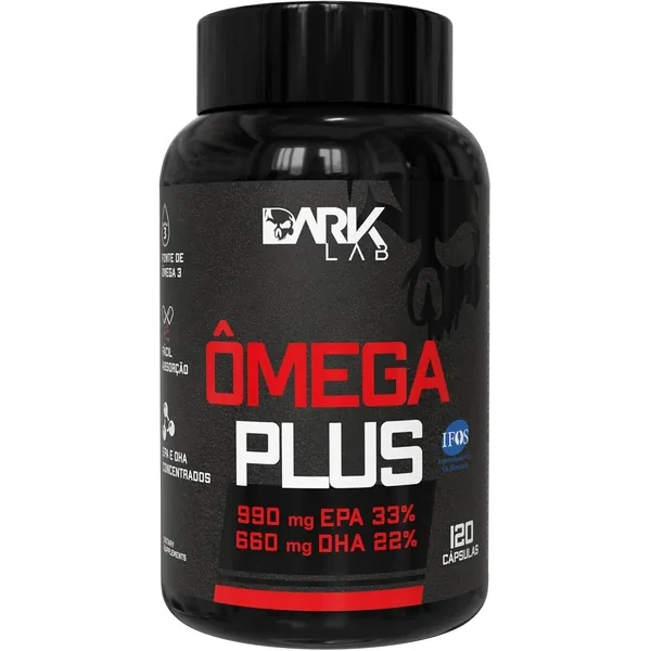Ômega Plus Dark Lab 120 Cápsulas