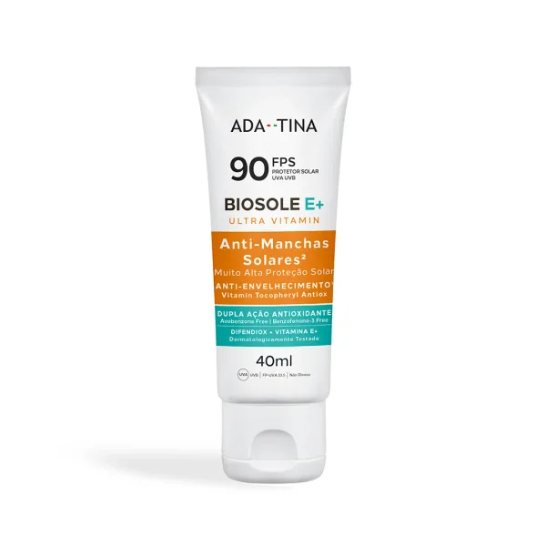 Protetor Solar Facial Biosole E+ Ultra Vitamin FPS 90 40ml