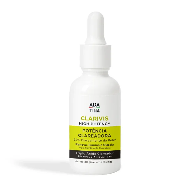 Sérum Facial Clareador Triplo Ácido Clarivis High Potency 30ml