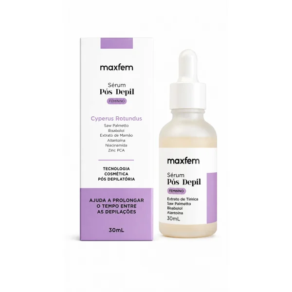Sérum Pós Depil MaxFem — Inibidor de Pelos 30ml